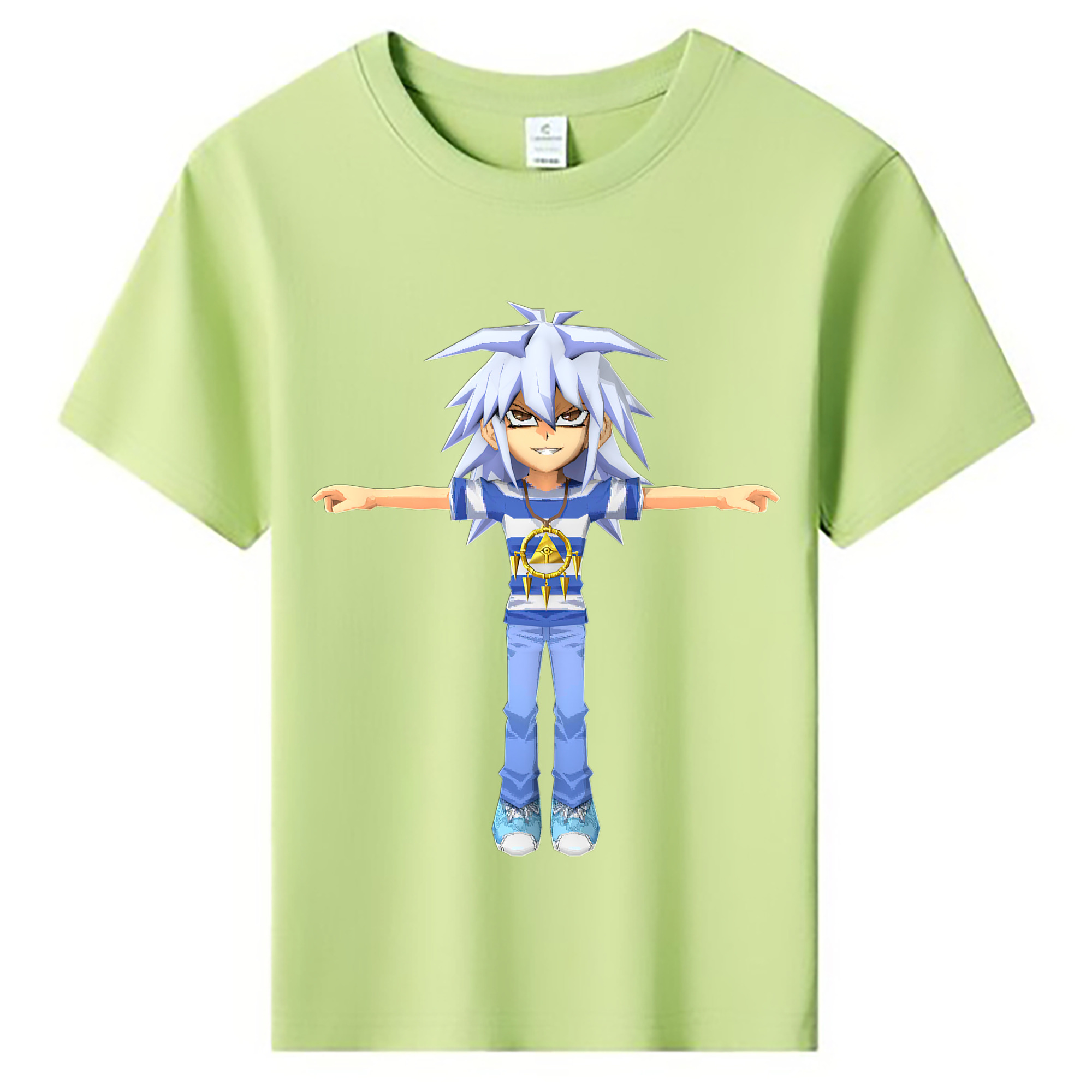 （画像用） 遊☆戯☆王 Yu-Gi-Oh! 綿100％キッズTシャツ（フロントプリント）